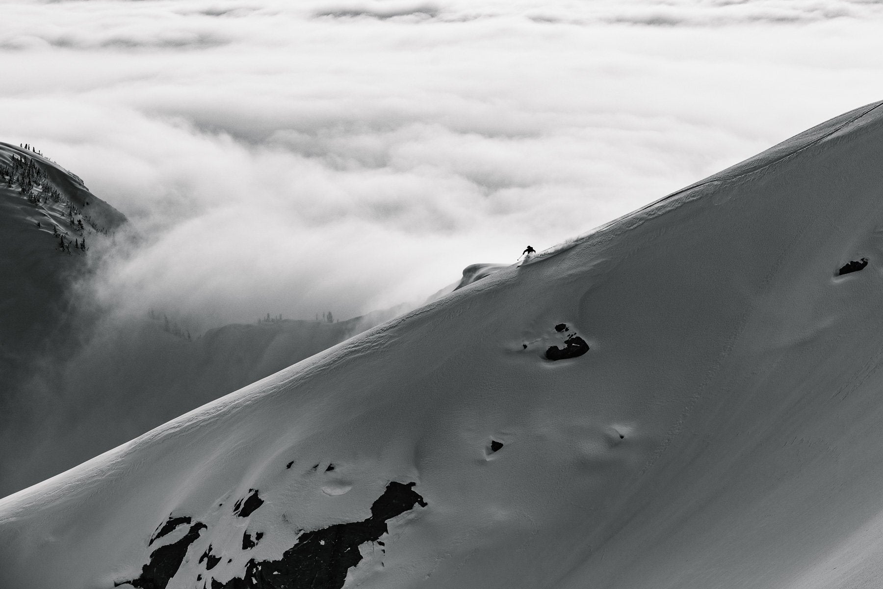 Sur la crête