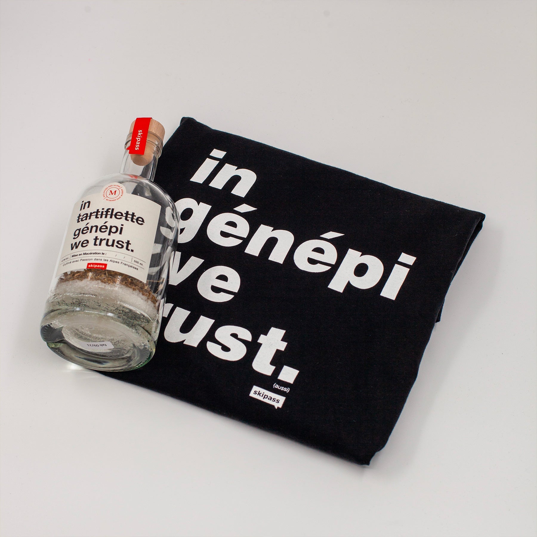 Pack T-shirt et kit In Génépi We Trust