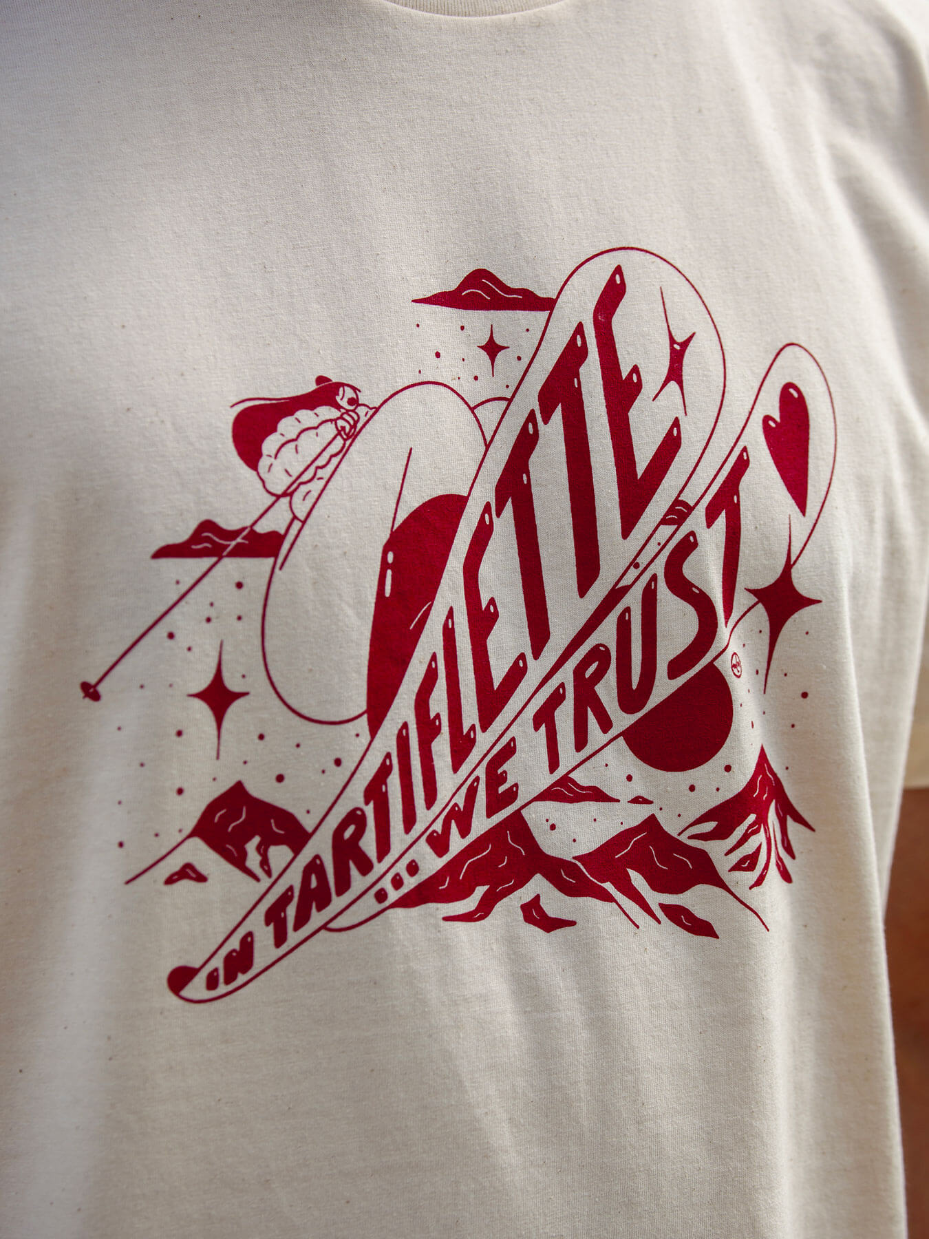 T-shirt Laura Deleuze x In Tartiflette We Trust