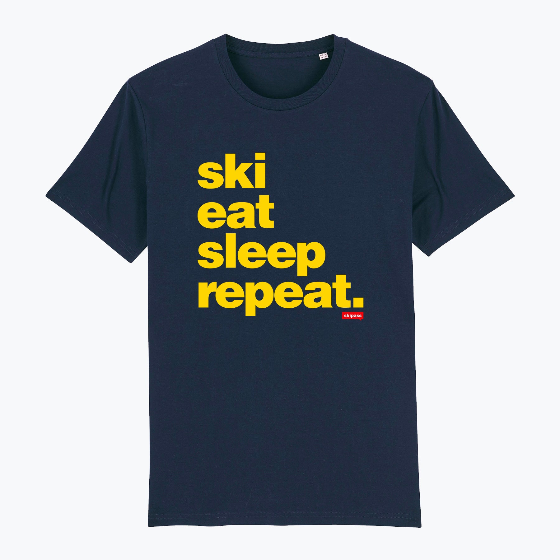 T-shirt Ski Eat Sleep Repeat